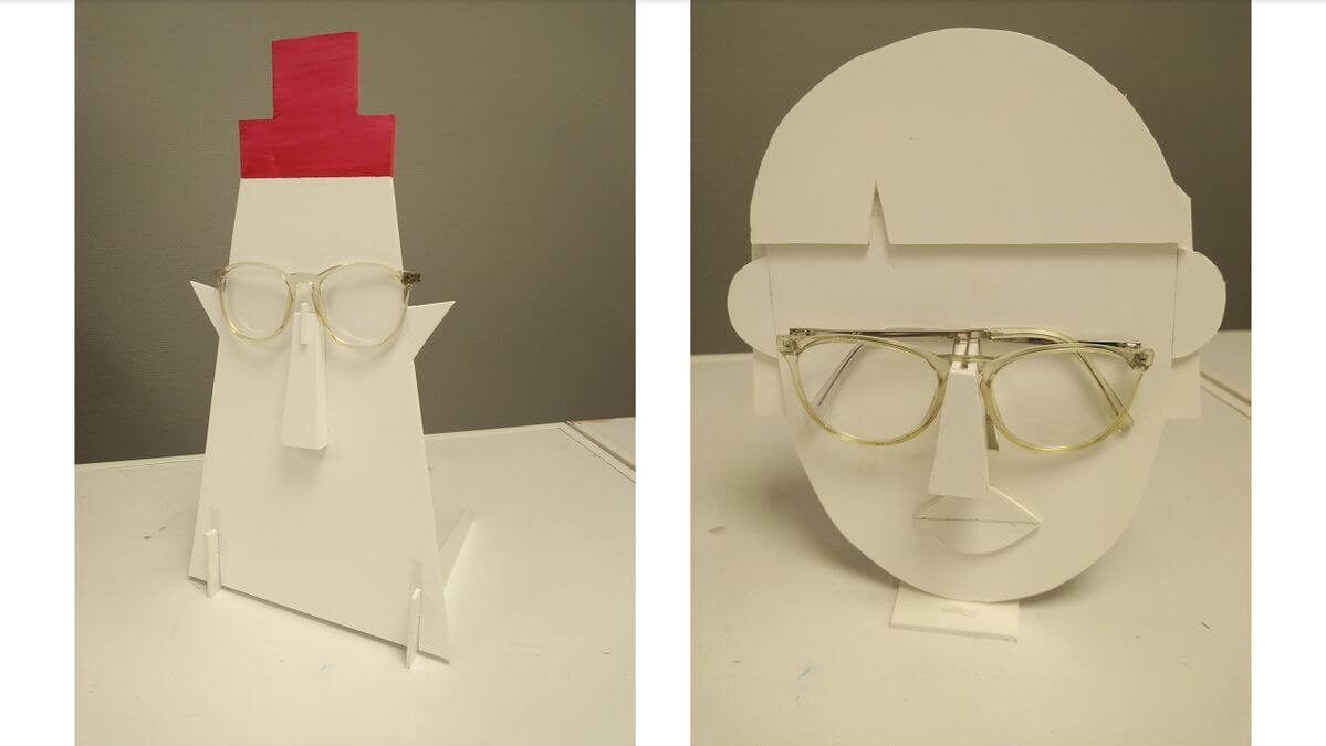 Présentoir à lunettes