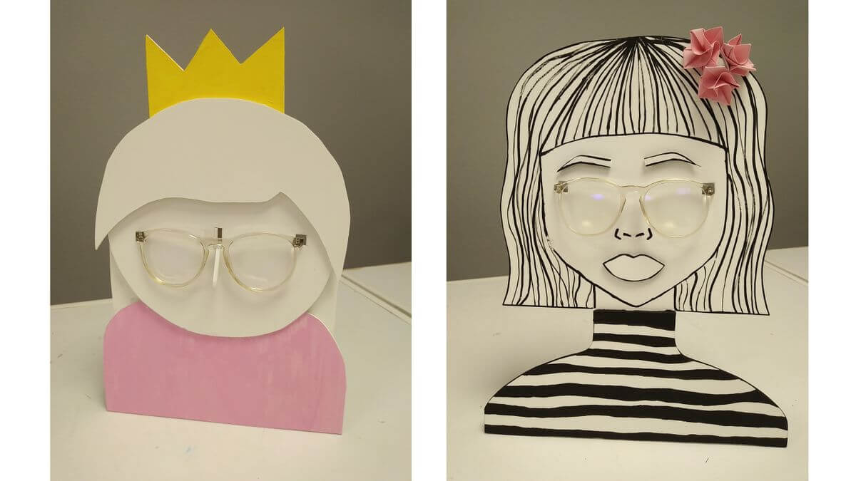 Présentoir à lunettes