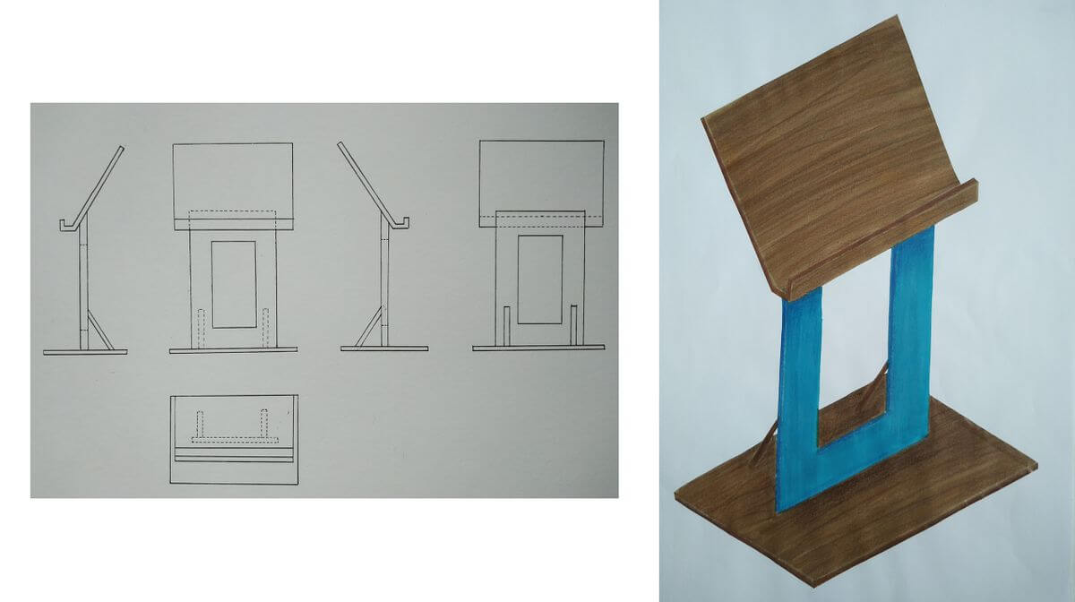 Conception d'un pupitre