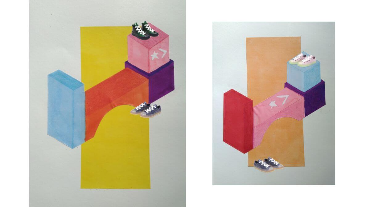 Présentoir sneakers