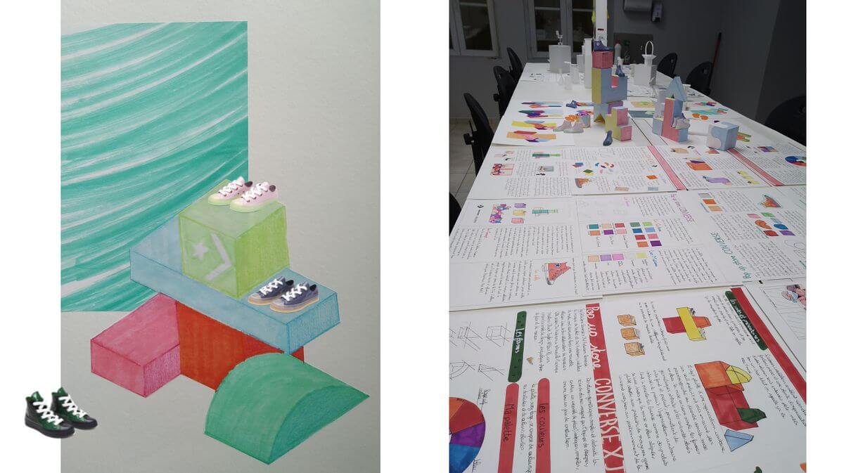 Présentoir sneakers