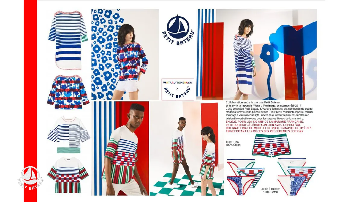 130 ans de la marque Petit Bateau